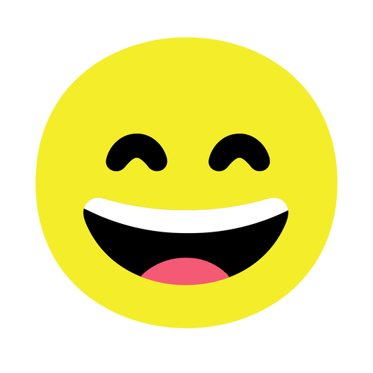 Grinning Face with Smiling Eyes • EMJ-001
