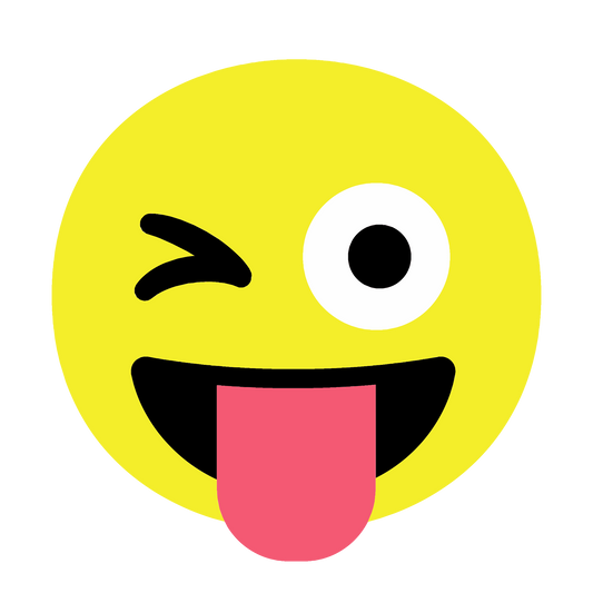 Winking Face with Tongue • EMJ-006