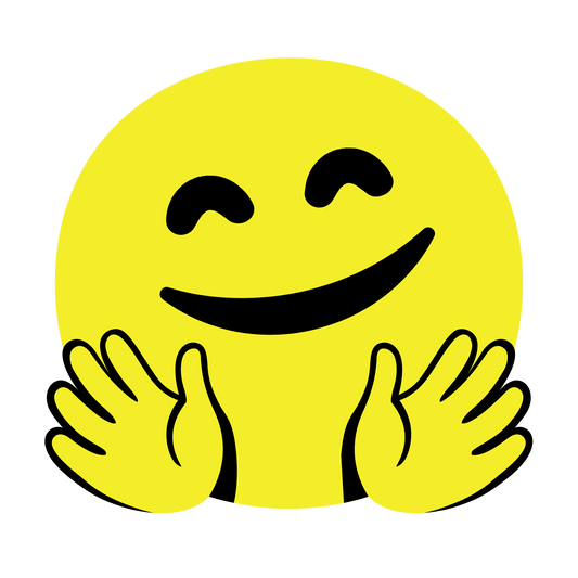 Smiling Face with Open Hands • EMJ-009