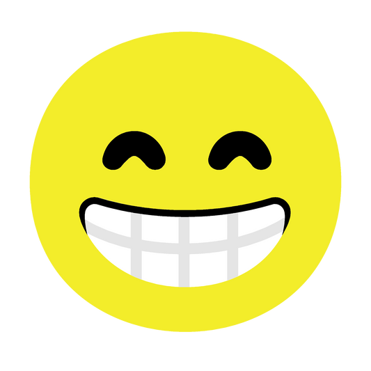 Beaming Face with Smiling Eyes • EMJ-011