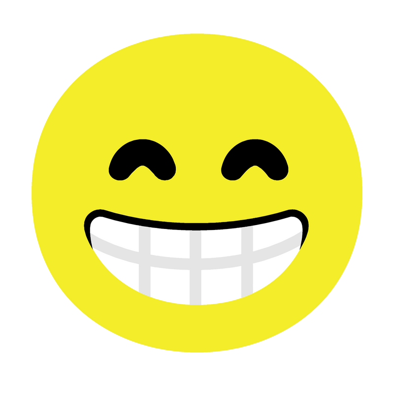 Beaming Face with Smiling Eyes