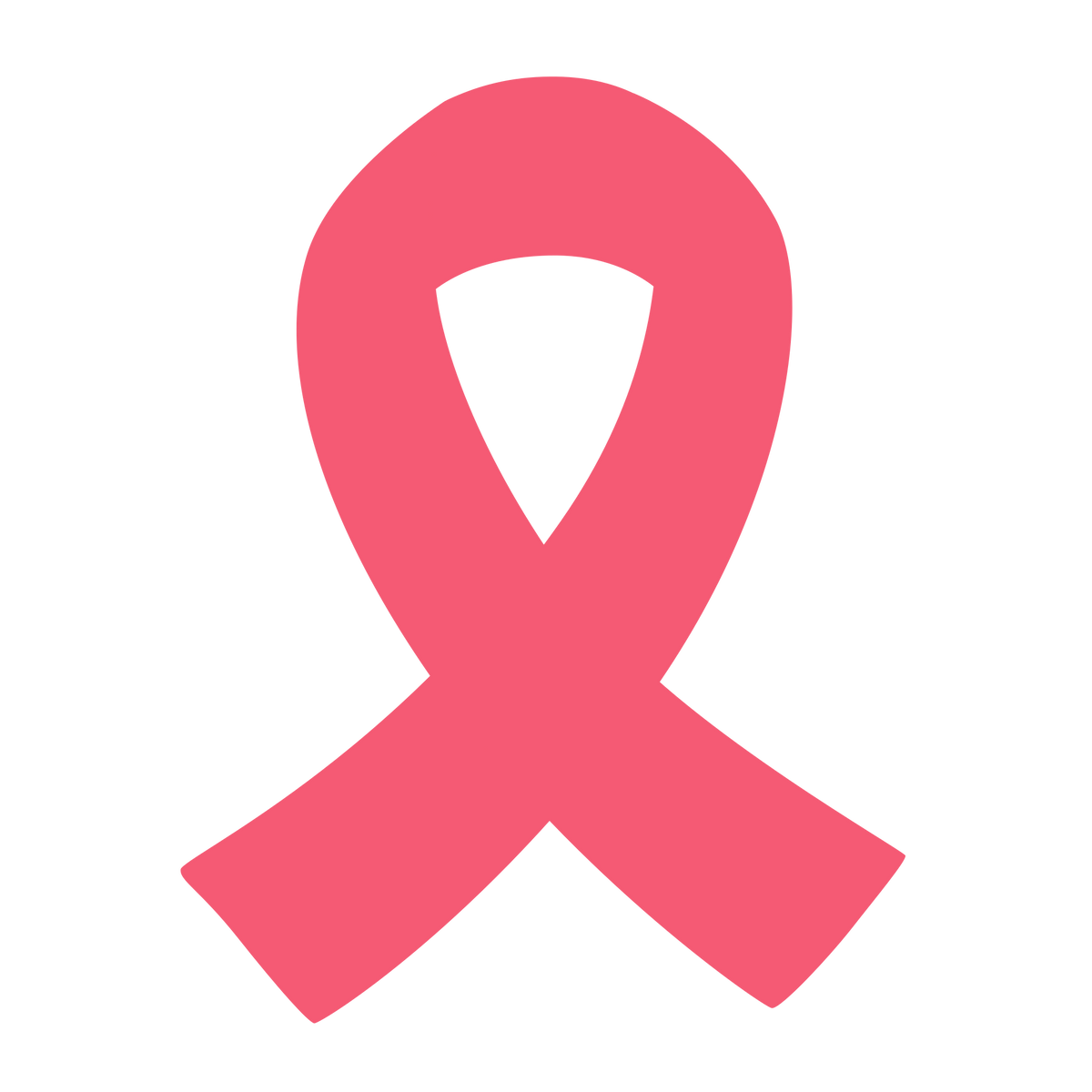 Pink Awareness Ribbon • EMJ-013