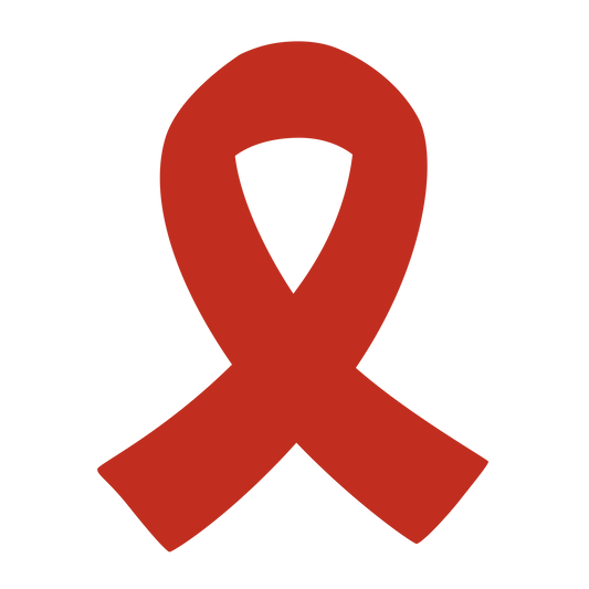 Red Awareness Ribbon • EMJ-014