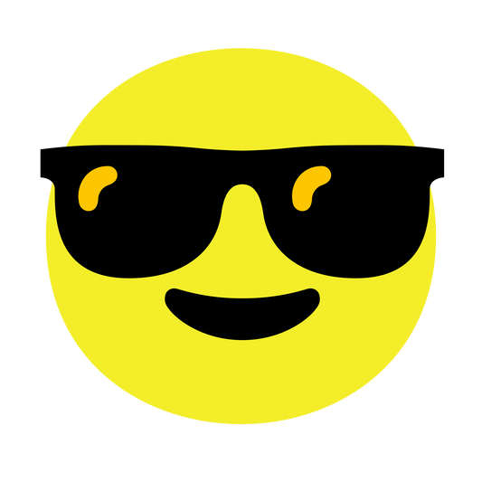 Smiling Face with Sunglasses • EMJ-019