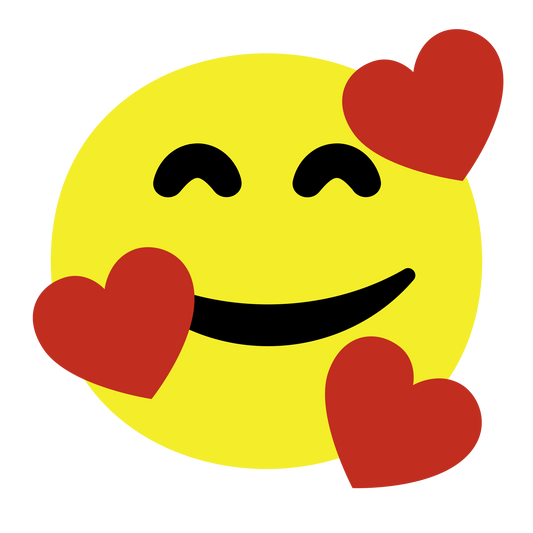 Smiling Face with Hearts • EMJ-022